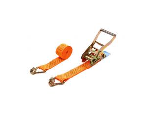 50mm 5000kgs Ratchet Tie Down with Alu. handle and Doube J Hook