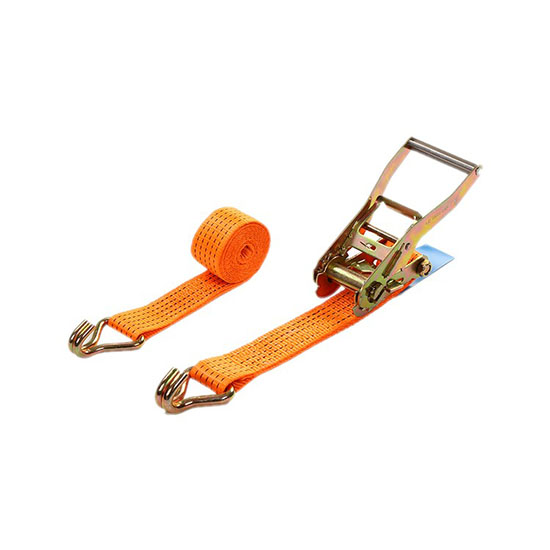 50mm 5000kgs Ratchet Tie Down with Alu. handle and Doube J Hook